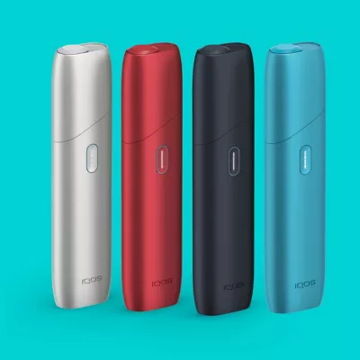 New IQOS Originals ONE in 4 colors: Graphite, Silver, Scarlet Red and Turquoise